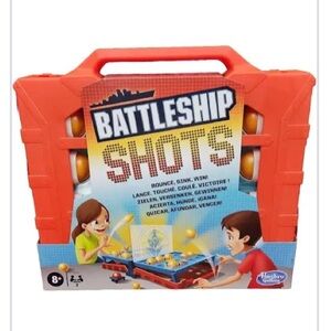 Hasbro Battleship Shots Game Kids Strategy Ball-Bouncing Game Hasbro New Open‎